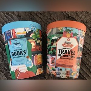 2 puzzles, 1000 pieces each